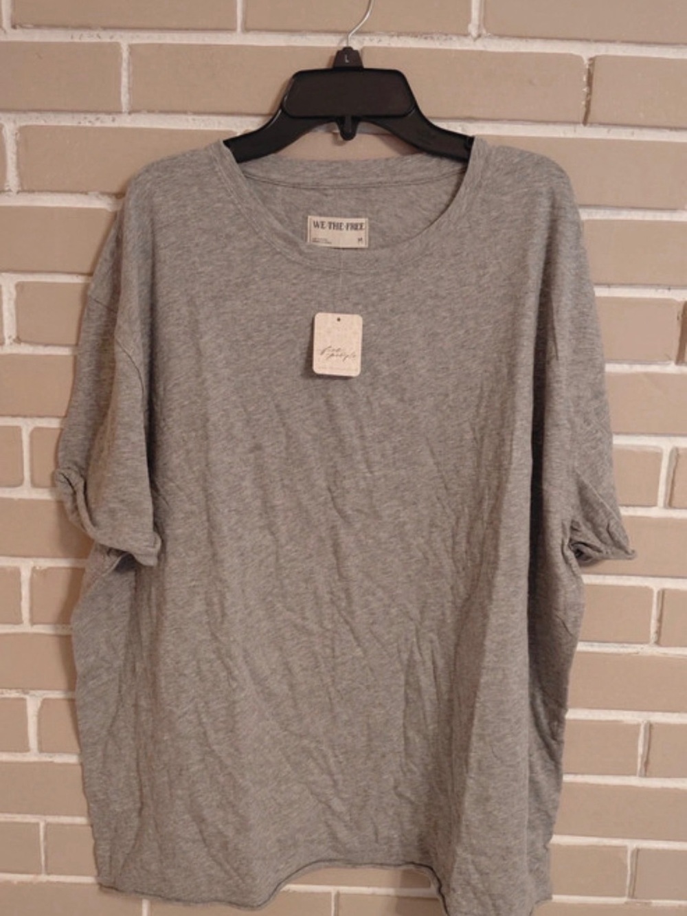 We The Free Heather Gray Short Sleeve Tee